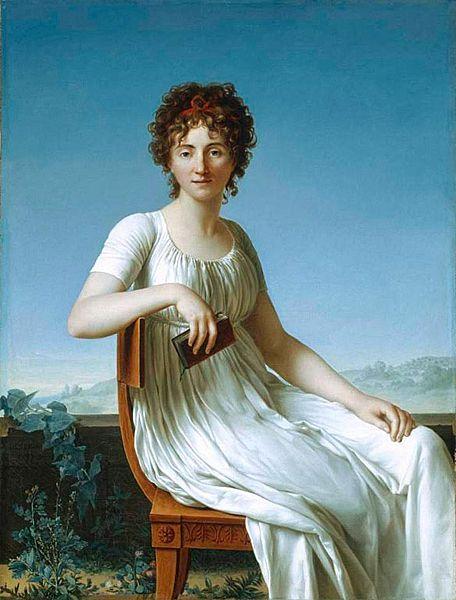 Jean-Baptiste Francois Desoria Portrait of Constance Pipelet oil painting picture